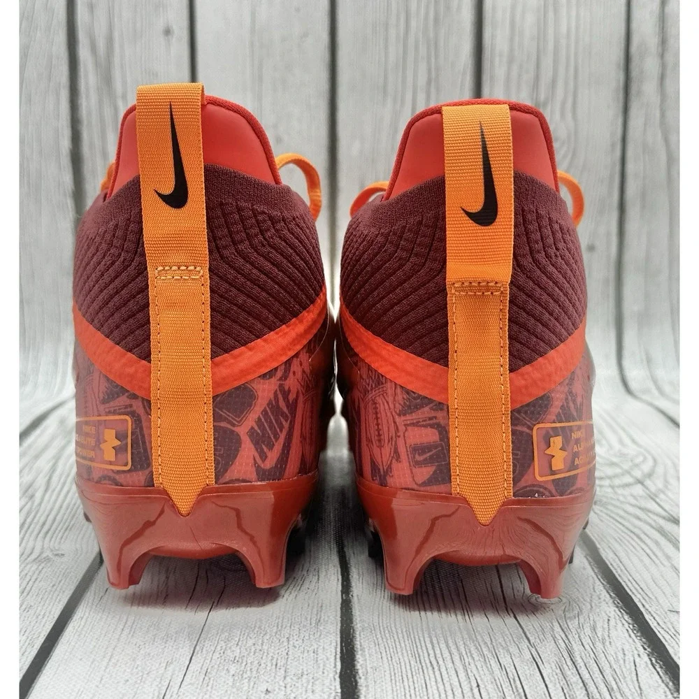 Nike Men's Alpha Menace 4 Elite NRG Pecante Red Size 10.5 FQ4046-600‎ New